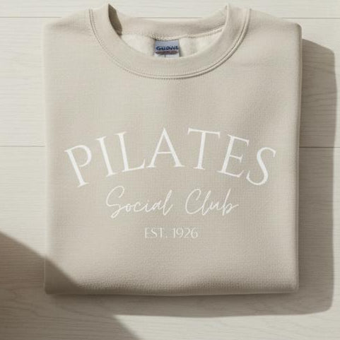Pilates Social Club Sweatshirt - Light