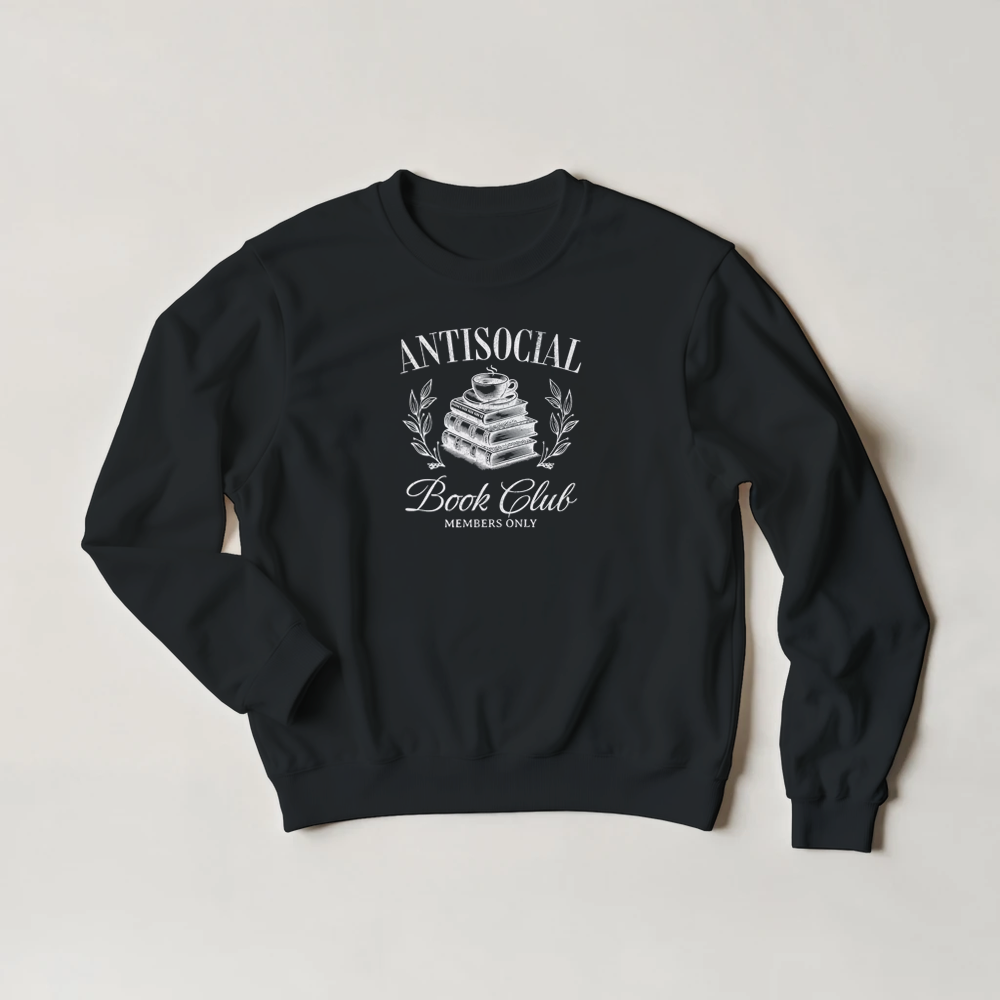 Antisocial Book Club Sweatshirt