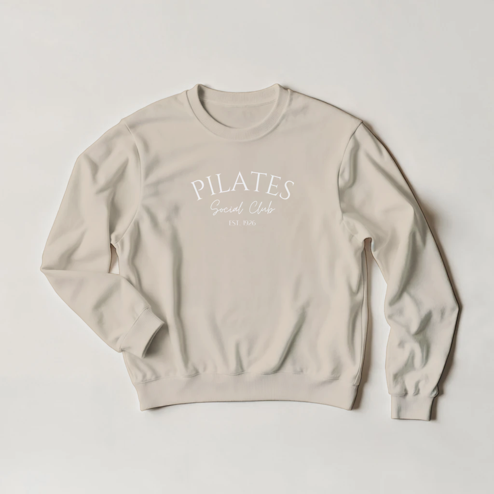 Pilates Social Club Sweatshirt - Light