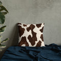 Trendy cow print scatter cushion for sofa