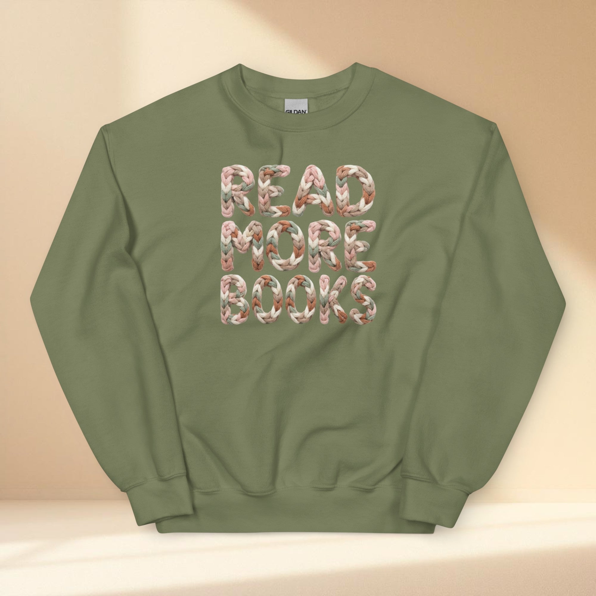 Cozy bookish sweatshirt for readers and book lovers