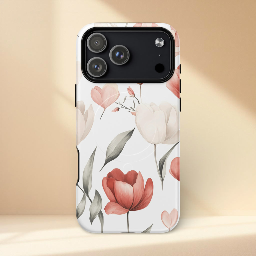 Aesthetic Floral iPhone Case for Women