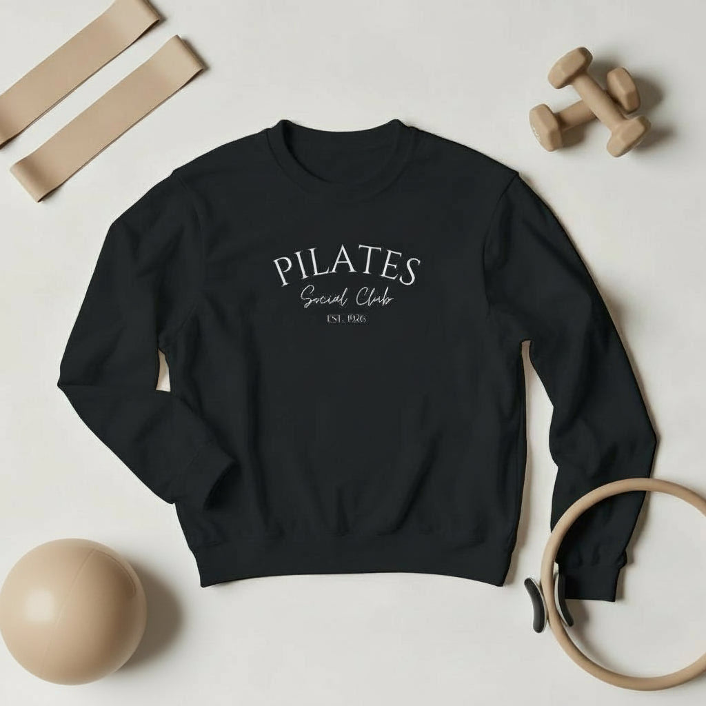 Women’s Pilates jumper with sleek studio-ready aesthetic
