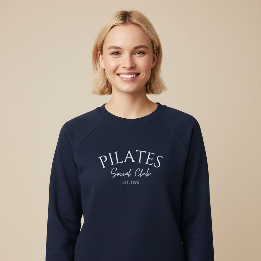Women’s Pilates jumper with sleek studio-ready aesthetic