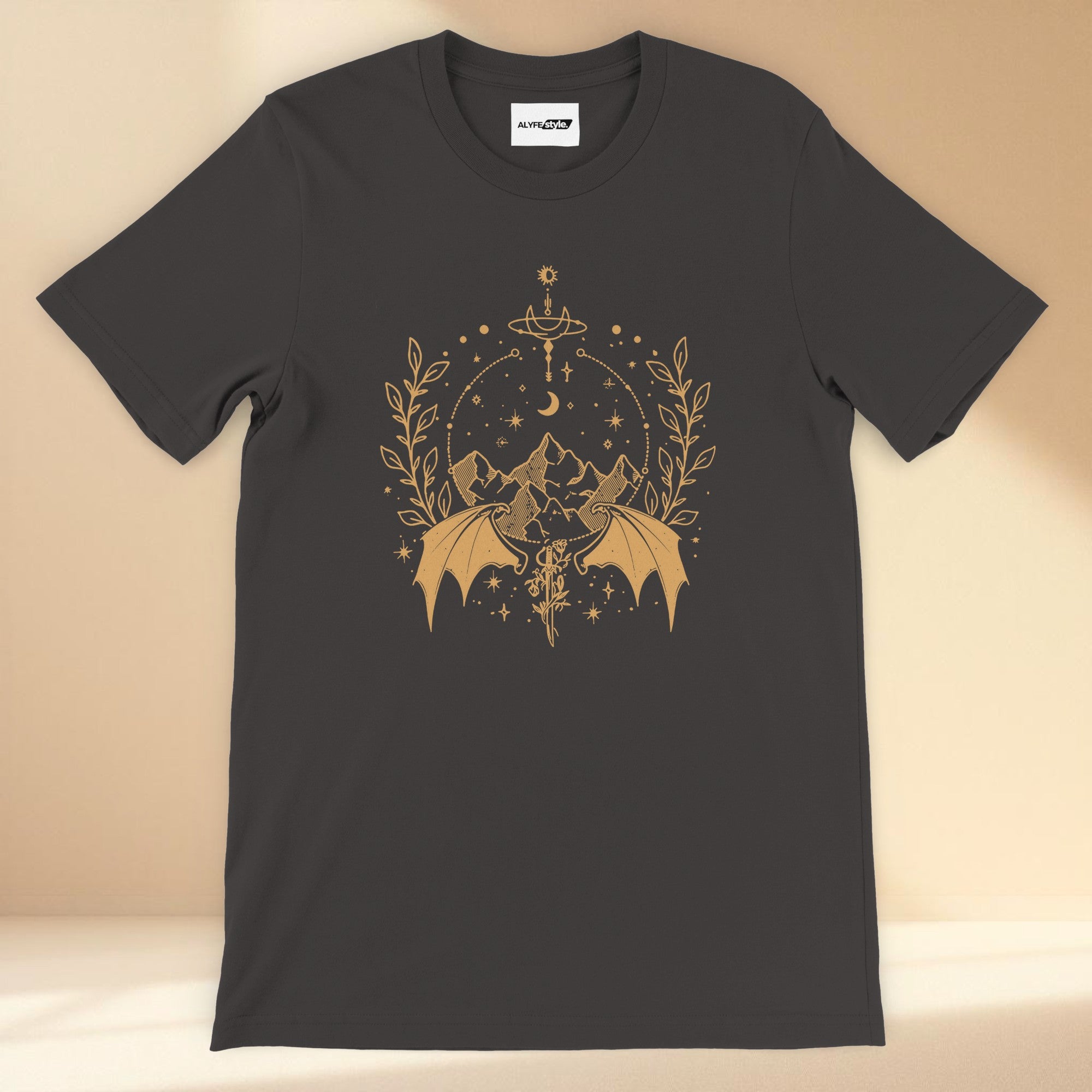 Romantasy Inspired Graphic Tee for Readers and Fantasy Lovers