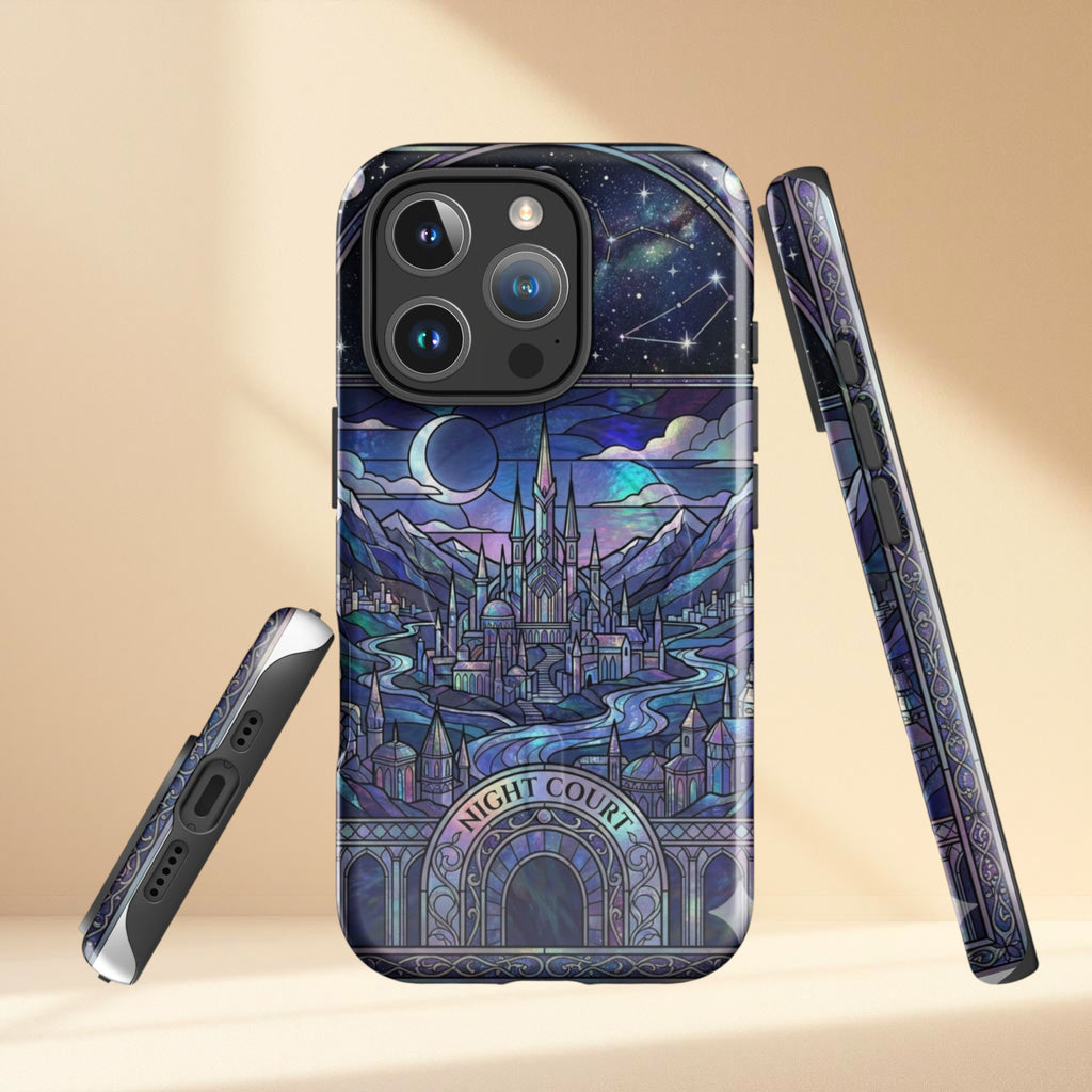 Celestial Stained Glass Night Court MagSafe® tough case for iPhone®