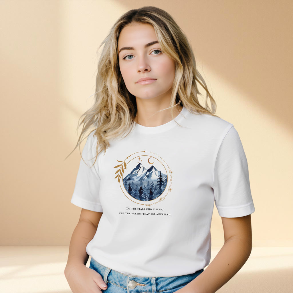 Romantasy Inspired Graphic TShirt for Book Lovers and Fantasy Readers