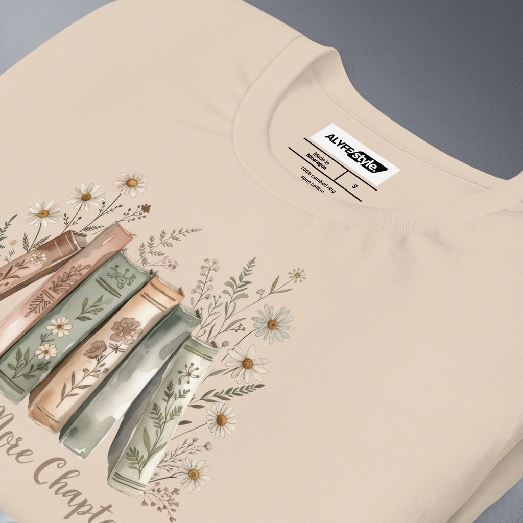 Just One More Chapter Bookish T-Shirt